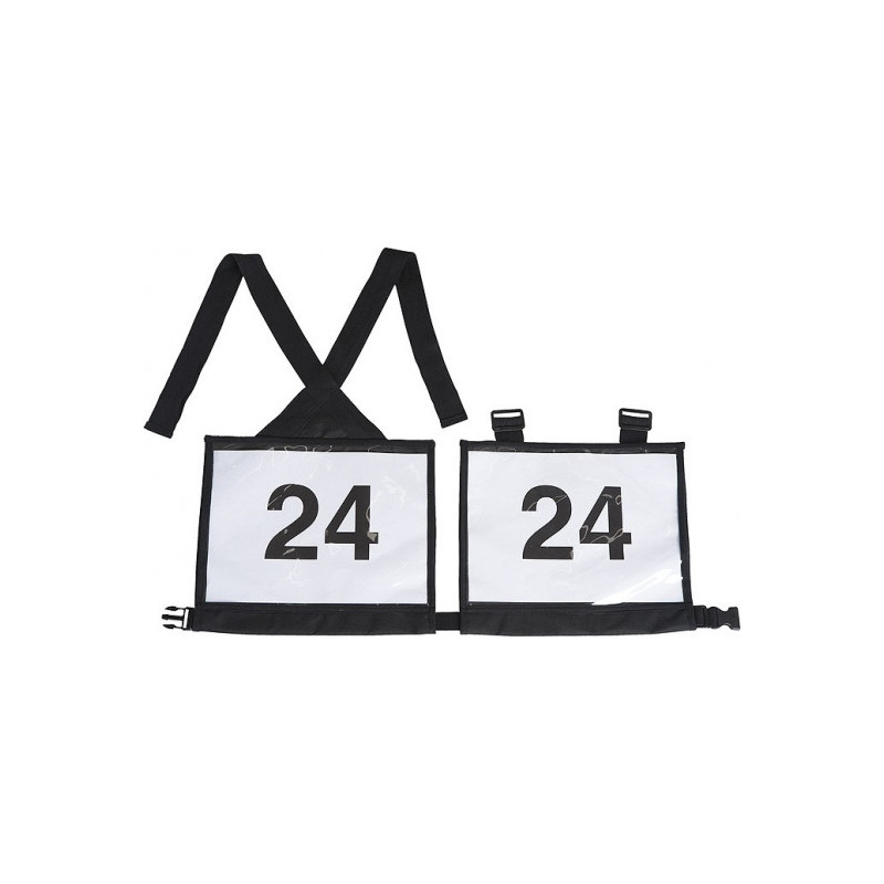 PORTE DOSSARD NOIR QHP