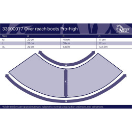 CLOCHE VELCRO PVC PRO HIGH HARRY HORSE