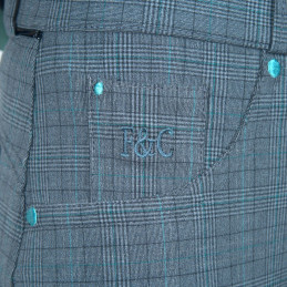 PANTALON FLAG'S&CUP CHECK