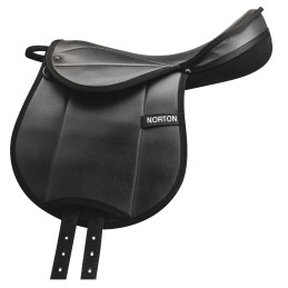 SELLE EDUCATIVE NORTON REXINE JUNIOR NOIRE