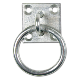 ANNEAU D'ATTACHE SUR PLAQUE WALDHAUSEN
