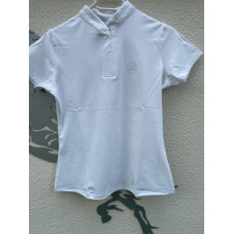 POLO CONCOURS MANCHES COURTES REBEL TON SUR TON CRYSTAL MONTAR