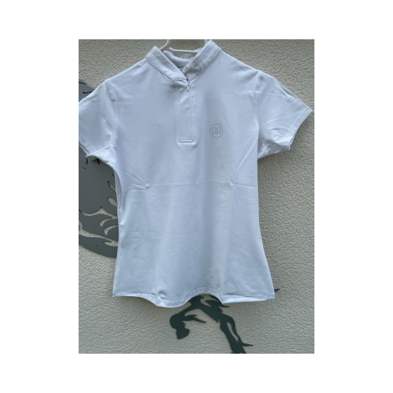 POLO CONCOURS MANCHES COURTES REBEL TON SUR TON CRYSTAL MONTAR