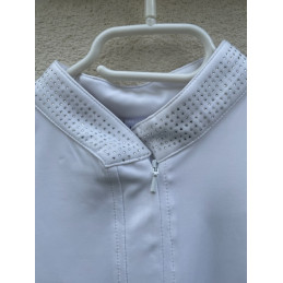 POLO CONCOURS MANCHES COURTES REBEL TON SUR TON CRYSTAL MONTAR