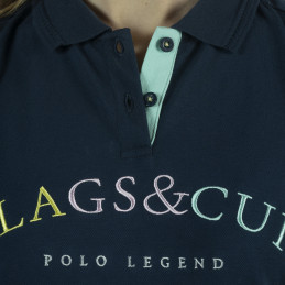 POLO DAME KALAMATA FLAG'SetCUP