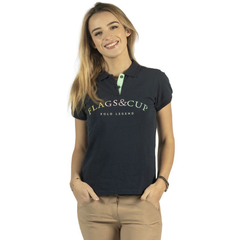 POLO DAME KALAMATA FLAG'SetCUP