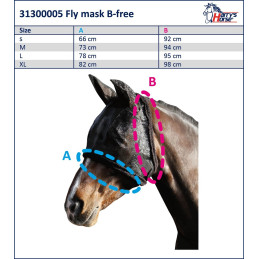 MASK ANTI MOUCHES B-FREE HARRY'S HORSE