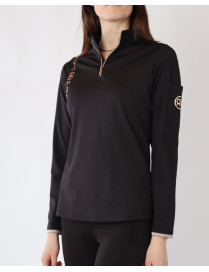 POLO MANCHES LONGUES ZIPPE BID-CHAIN REBEL