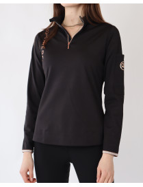 POLO MANCHES LONGUES ZIPPE BID-CHAIN REBEL