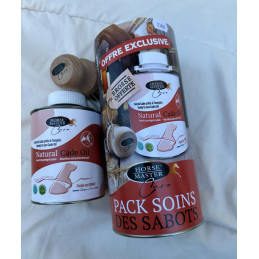 PACK SOIN SABOTS HUILE DE CADE + BROSSE HORSE MASTER