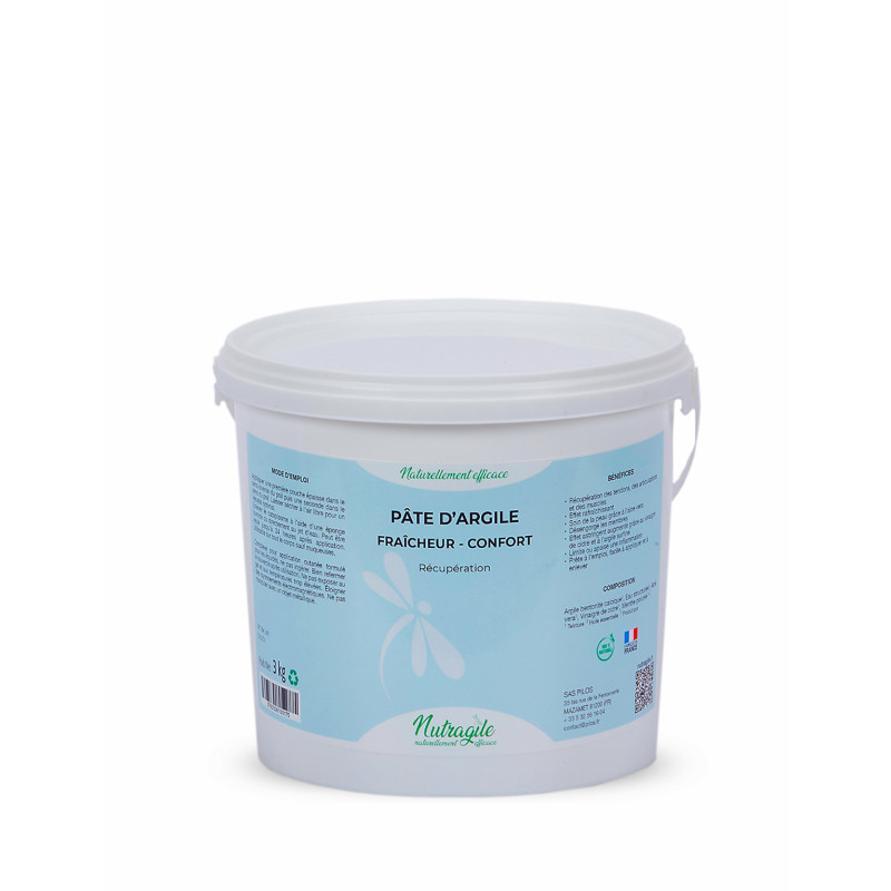 ARGILE FRAICHEUR ET CONFORT 3KG NUTRAGILE