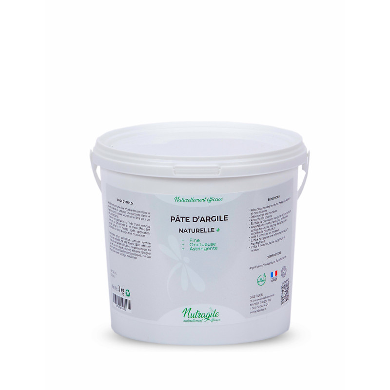 ARGILE NATURELLE + 3KG NUTRAGILE