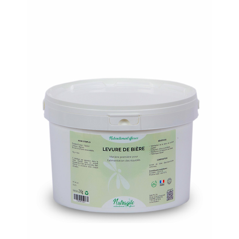 LEVURE DE BIERE 2KG NUTRAGILE