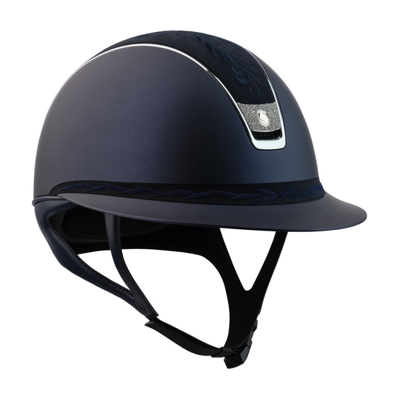 CASQUE MISS SHADOWMATT 2.0 PERSONNALISE FLOWER EMBROIDERY SAMSHIELD