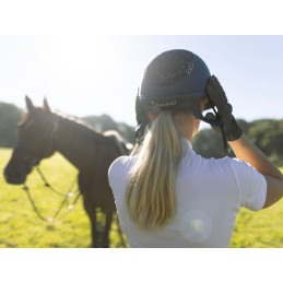 CASQUE MISS SHADOWMATT 2.0 PERSONNALISE CRYSTAL LEAF SAMSHIELD