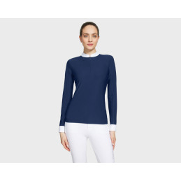 POLO CONCOURS YSEE MANCHES LONGUES SS24 SAMSHIELD