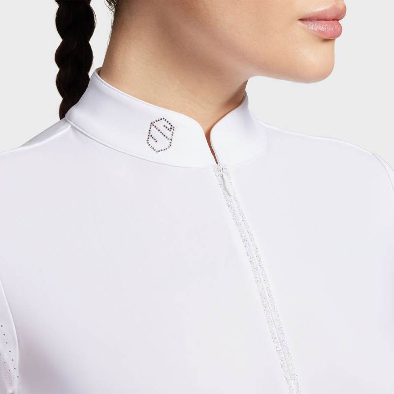 POLO CONCOURS ALOISE AIR MANCHES COURTES SS24 SAMSHIELD