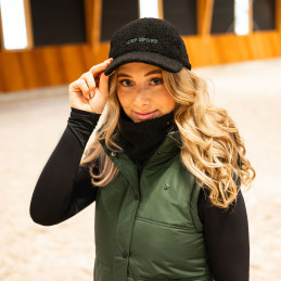 CASQUETTE AVELIE NOIRE QHP