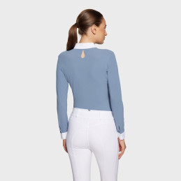 POLO CONCOURS MANCHES LONGUES ALOISE AW24 SAMSHIELD