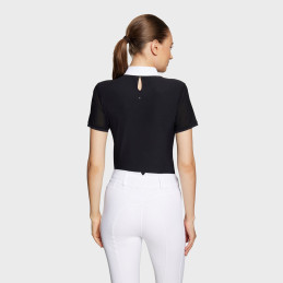 POLO CONCOURS MANCHES COURTES APOLLINE BOREAL AW24 SAMSHIELD