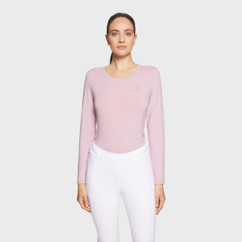 TSHIRT MANCHES LONGUES TINA CRYSTAL AW24 SAMSHIELD