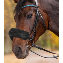 PROTEGE MUSEROLLE/TETIERE FAUX FUR WALDHAUSEN