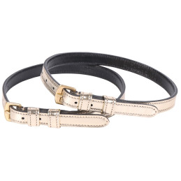 LANIERE EPERON CUIR GOLD HARRY'S HORSE
