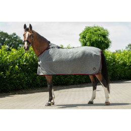 COUVERTURE SECHANTE MELANGE GRIS HKM