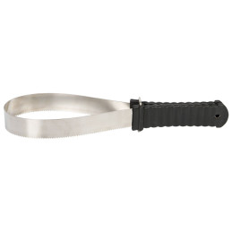 COUTEAU DE CHALEUR A DENTS NOIR HARRY'S HORSE