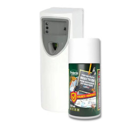 DIFFUSEUR A MOUCHE+AEROSOL VERT PROTECTA