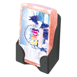 SUPPORT PIERRE A SEL RECTANGULAIRE NOIR WALDHAUSEN