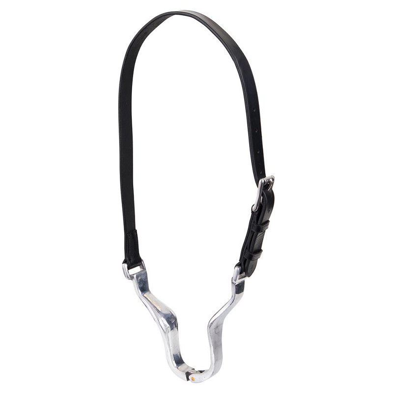 COLLIER ANTI TIQUEUR ALU AVEC SANGLE EN CUIR PREMIERE