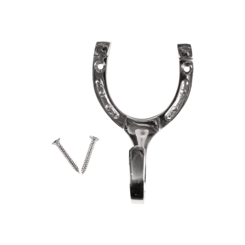 CROCHET D'ECURIE FER A CHEVAL LAITON HKM