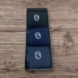 CHAUSSETTES BALZANE BLAZON TRIO PACK SS25 SAMSHIELD