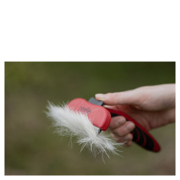 PEIGNE POUR LA MUE ROUGE PREMIERE