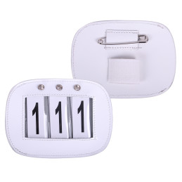 PORTE NUMEROS PAR 2 VERNIS QHP