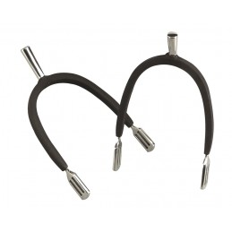 Eperons Feeling Prince de Galles inox caoutchouc