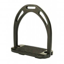 Etriers aluminium light noirs HKM