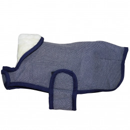 Couverture polaire pour chien bleue CANTER