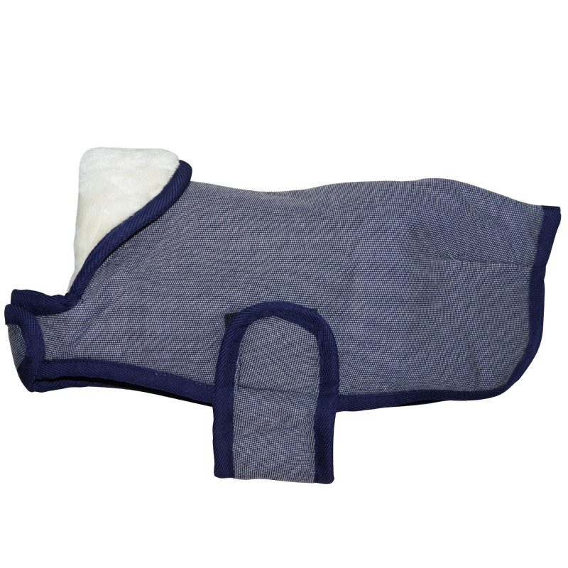 Couverture polaire pour chien bleue CANTER