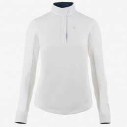 POLO DE CONCOURS BLANC HORZE