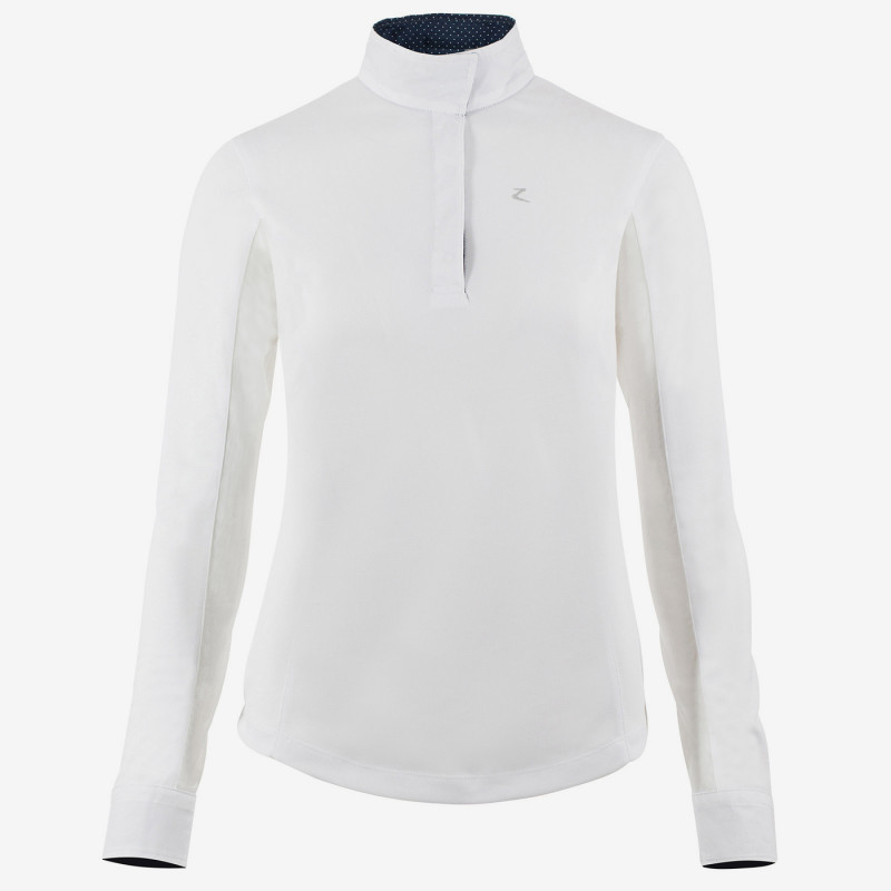 POLO DE CONCOURS BLANC HORZE