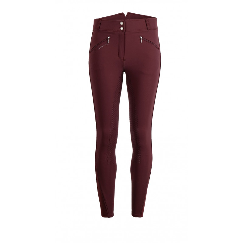 PANTALON LYDIA TAILLE HAUTE SEQUINS MONTAR