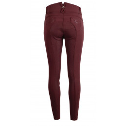 PANTALON LYDIA TAILLE HAUTE SEQUINS MONTAR