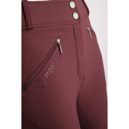 PANTALON LYDIA TAILLE HAUTE SEQUINS MONTAR