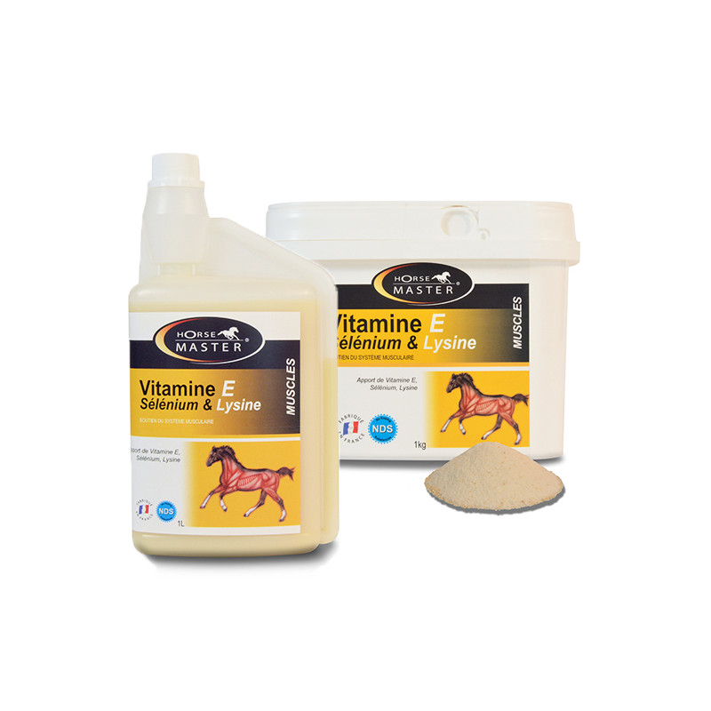 VIT E SELENIUM ET LYSINE 1L HORSE MASTER