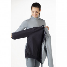 BLOUSON REVERSIBLE MONACO NAVY/SAUGE HKM