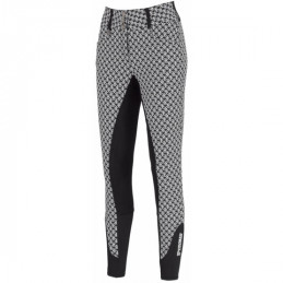 PANTALON CANDELA PRINT FOND PEAU PIKEUR