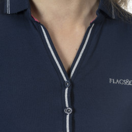 POLO DAME ROSA FLAG'S & CUP