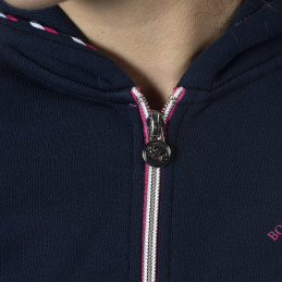 SWEAT ZIPPE DAME OBERA FLAG'S & CUP